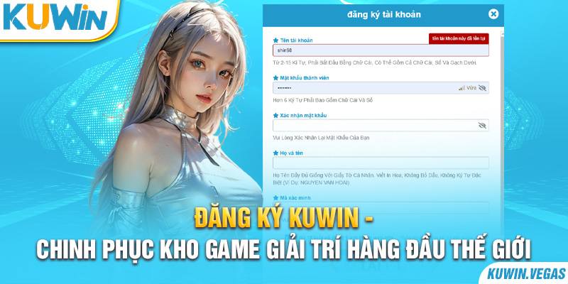 Đăng Ký Kuwin - Chinh Phục Kho Game Giải Trí Hàng Đầu Thế Giới