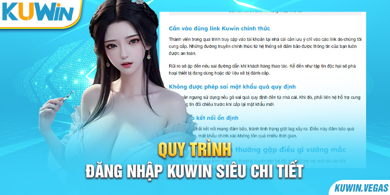 Quy trình đăng nhập Kuwin siêu chi tiết