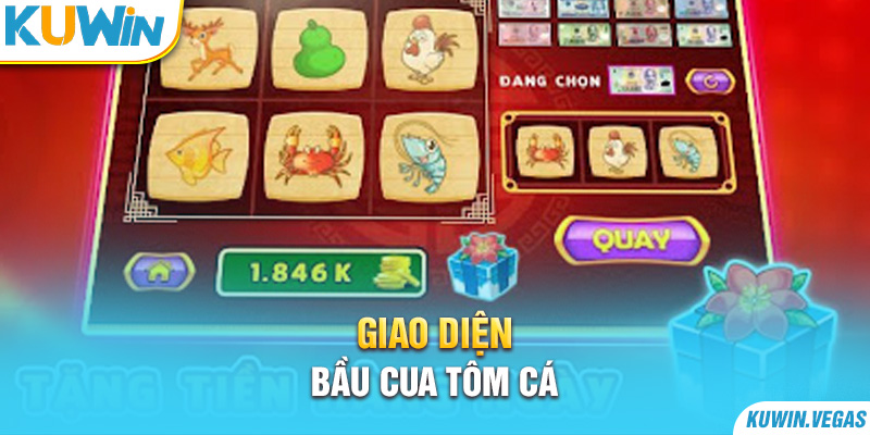 Giao diện Bầu Cua Tôm Cá